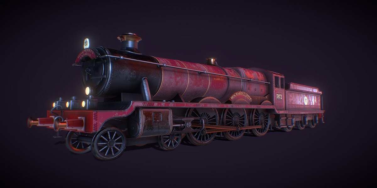 Watch a video of Hogwarts Express created by a 3D artist