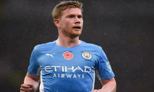 De Bruyne to start for Man City in Leipzig after Covid setback