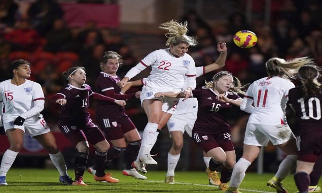 England women rewrite record books in 20-0 thrashing of Latvia