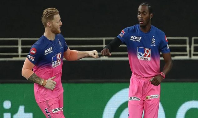 Jofra Archer and Ben Stokes