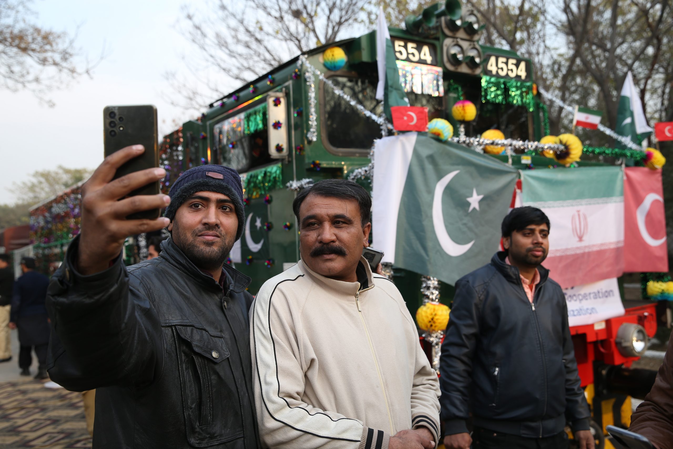 Turkey-Iran-Pakistan cargo train