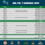 PSL 7 Schedule: Pakistan Cricket Board announces Pakistan Super League 2022 schedule