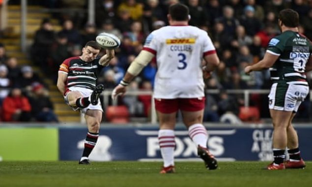 Ford kicks Leicester to victory over champions Quins