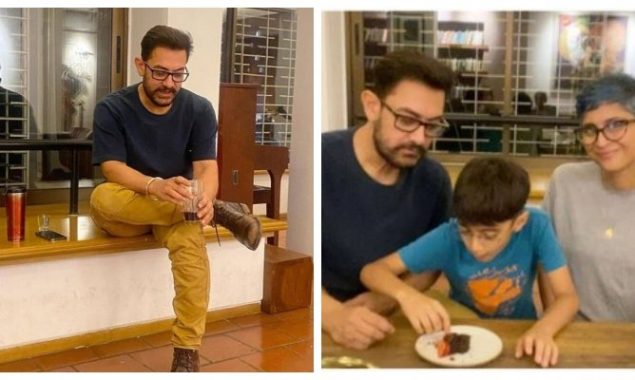 Aamir Khan, Kiran Rao celebrate son Azad’s birthday together