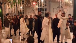 VIRAL VIDEO: Humayun Saeed, Faysal Quraishi win hearts with bhangra at wedding