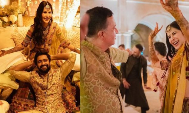 Katrina Kaif’s killer dance moves at her Mehandi Ceremoney steals the spotlight
