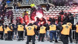 Parisian fans arrested