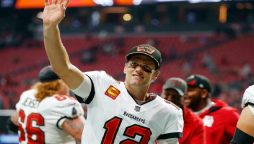 Brady’s Bucs down Falcons, Lions get first NFL season win