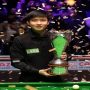 Zhao wins UK snooker title, celebrates with karaoke