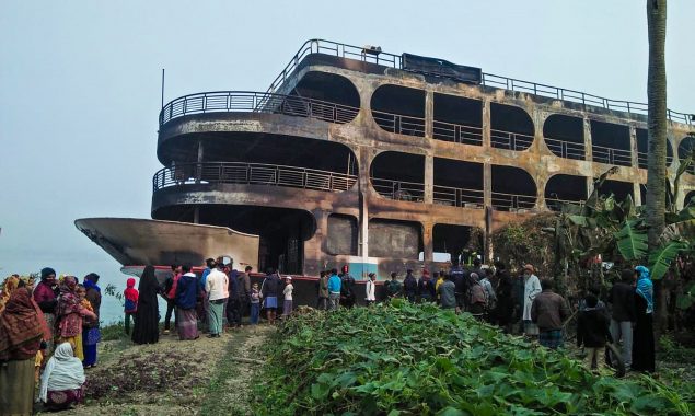 At least 37 dead in Bangladesh ferry fire