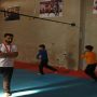 North Syria’s one-legged kung fu master