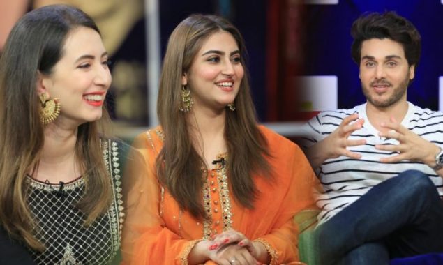 Areeba Habib, Zarnish Khan stand against item numbers
