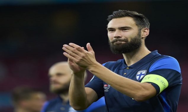 Finland’s Euro 2020 captain Tim Sparv retires