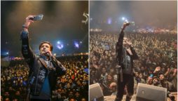 Ali Zafar’s wows fans during concert in Lahore