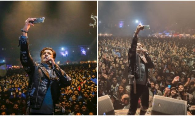 Ali Zafar’s wows fans during concert in Lahore