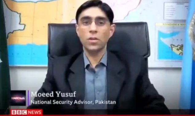 Pakistan no longer in business of offering military bases, says Moeed Yusuf