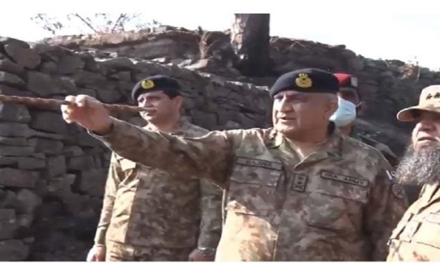 Continuous vigil, readiness vital for ensuring security along LOC, says General Bajwa