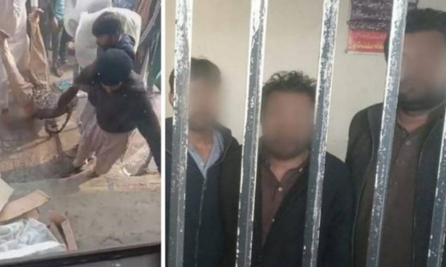 Women paraded naked in Faislabad over shoplifting suspicion
