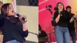 Netizens call Hira Mani ‘Bathroom Singer' for her singing at a concert