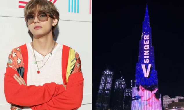 Burj Khalifa lights up for BTS singer V on his birthday