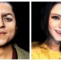 Viral: Amazing transformation of SRK and Kajol by Indian makeup artist