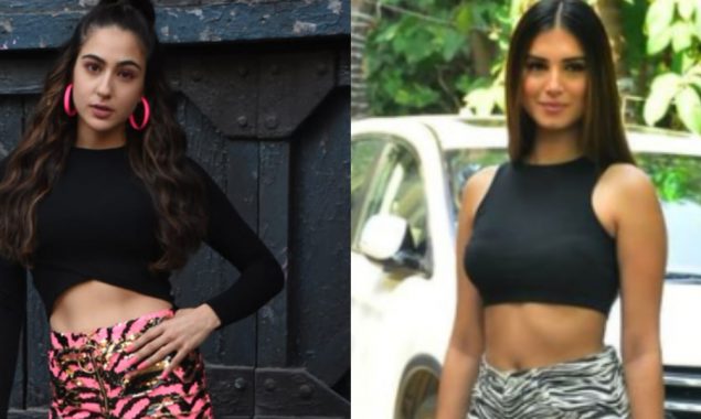 Sara or Tara, Who looks best in zebra-print pants?