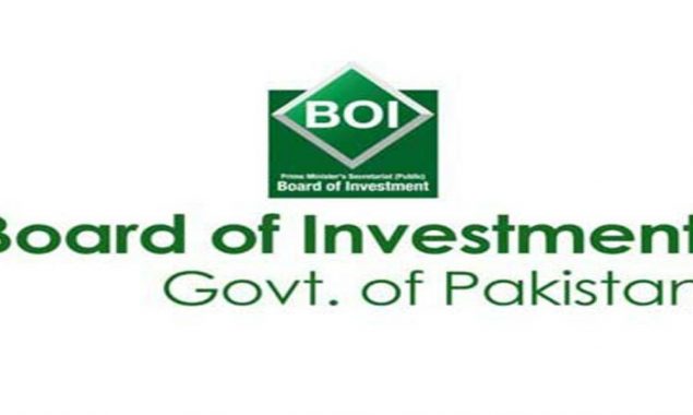 BoI, Pakistan Embassy in US to organise webinar on investment