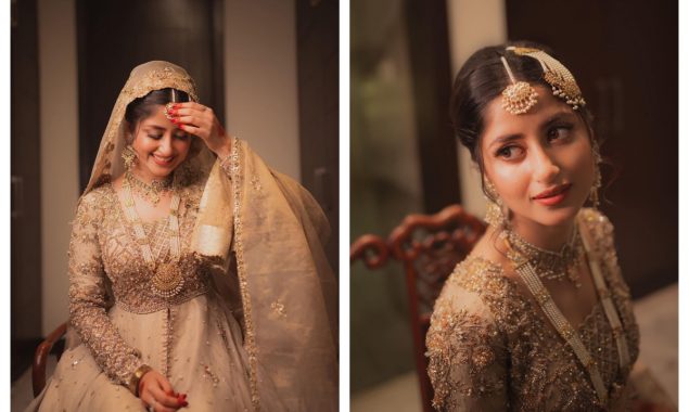 Sajal Aly looks gorgeous in latest bridal shoot