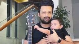 Atif Aslam wishes a Happy Birthday to his son with a very cute caption