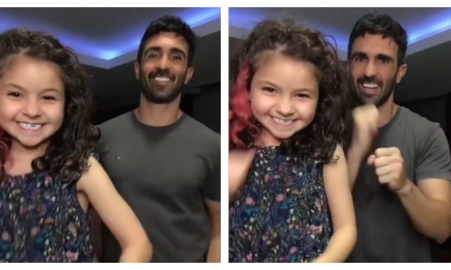 Watch a video of little girl Dances to ‘Moves Like Jagger’ with her dad