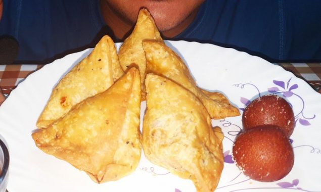 Watch the Gulab Jamun Samosa takes the internet by storm