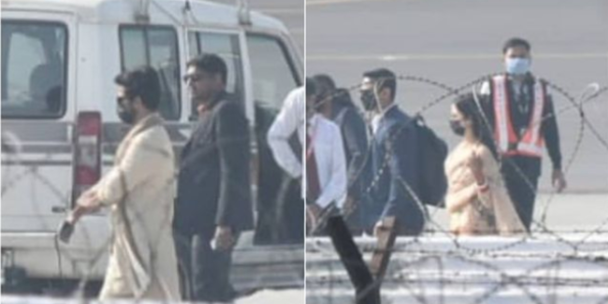 Katrina Kaif and Vicky Kaushal make first public appearance after marriage