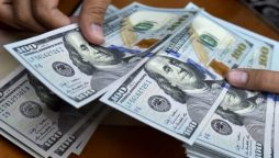 Dollar touches historic high at midday in interbank market