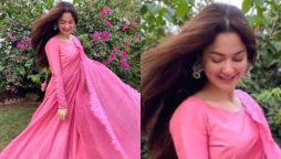 Hania Aamir looks pretty in pink!