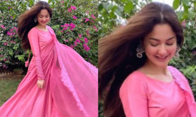 Hania Aamir looks pretty in pink!