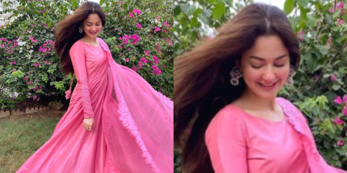 Hania Aamir looks pretty in pink!