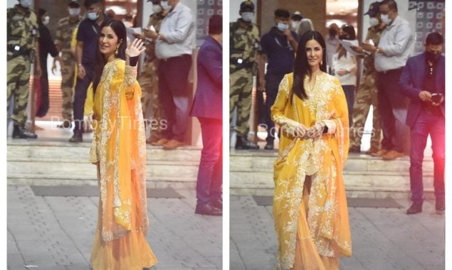 Bride-to-be Katrina Kaif looks radiant as she jets off to Rajasthan for her wedding!