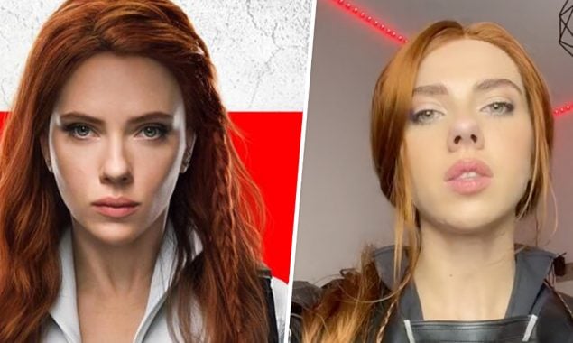 A girl who just looks like Scarlett Johansson!