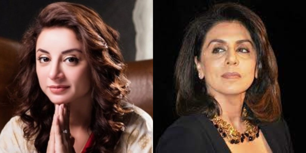 Sarwat Gillani shares a fan moment with Bollywood actress Neetu Kapoor
