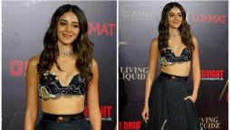 Ananya Panday’s sizzling photos in black lehnga goes viral