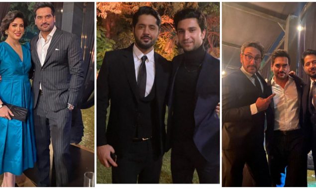 Photos: Mehwish, Humayun, and others flaunt style at a ‘James Bond’ party