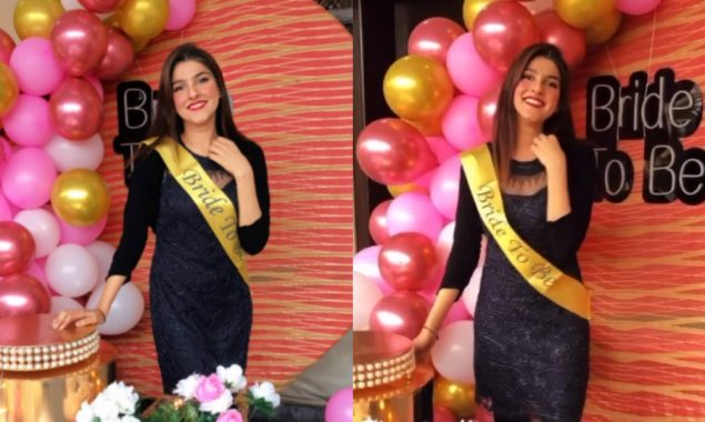 Bride-to-be Momina Sundas shares her bridal shower pictures