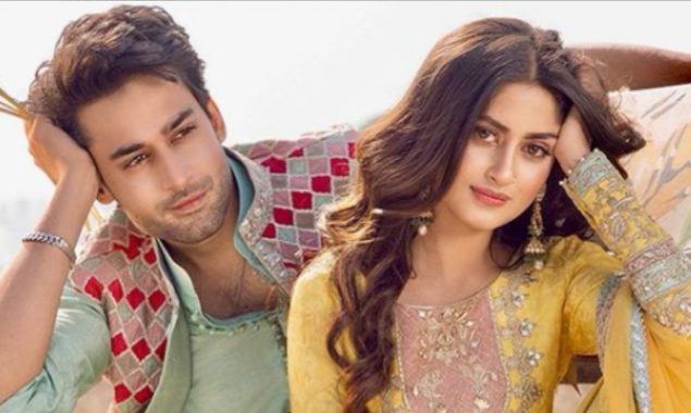 Sajal Aly and Bilal Abbas Khan shine together in a photoshoot
