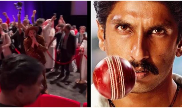 Ranveer Singh starrer 83 receives standing ovation