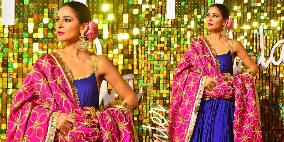 Ayesha Omar steals the spotlight in sleeveless Peshwaz