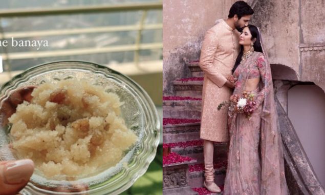 Katrina Kaif makes her first Halwa after her wedding with Vicky