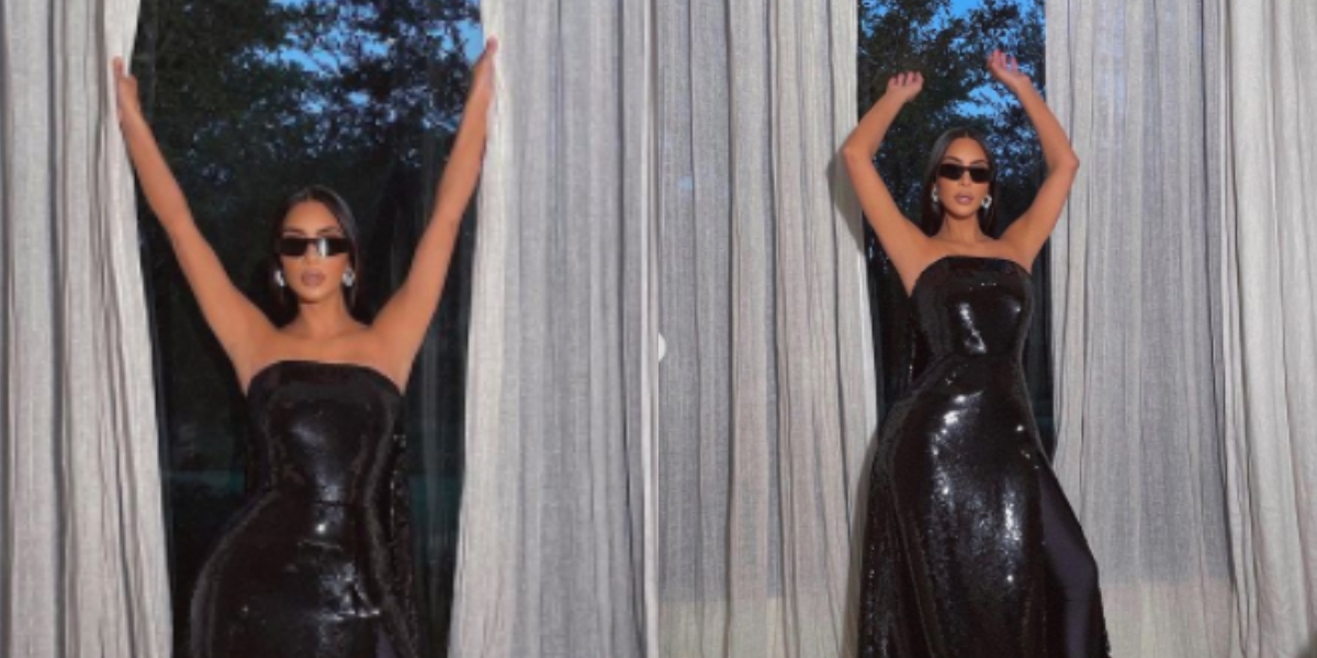 Kim Kardashian trolled for her overly-edited armpits