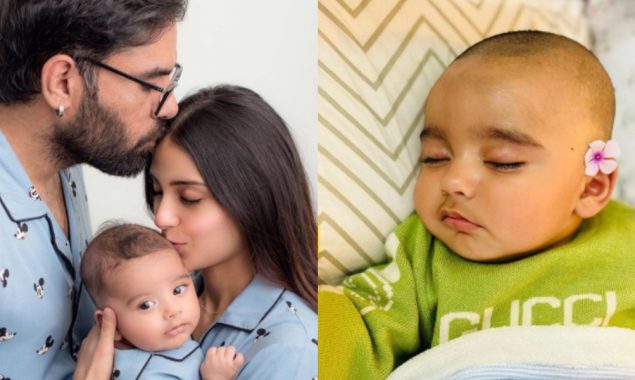 Iqra Aziz wishes Happy New Year with adorable family picture!