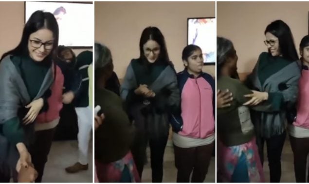 Watch Shehnaaz Gill pays a visit to an orphanage