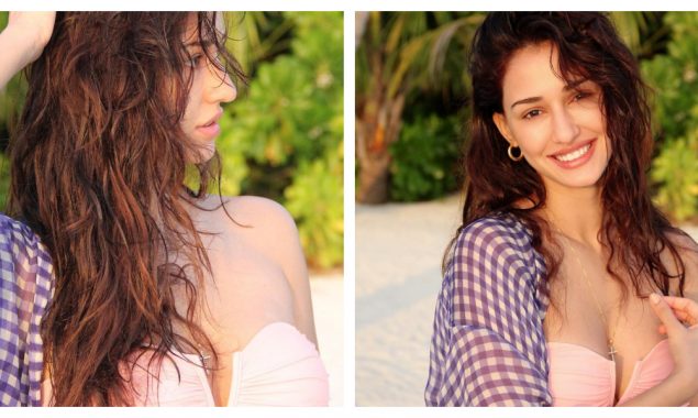 Disha Patani and Tiger Shroff flaunt their beach mood in Maldives